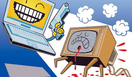 Internet frente a medios tradicionales